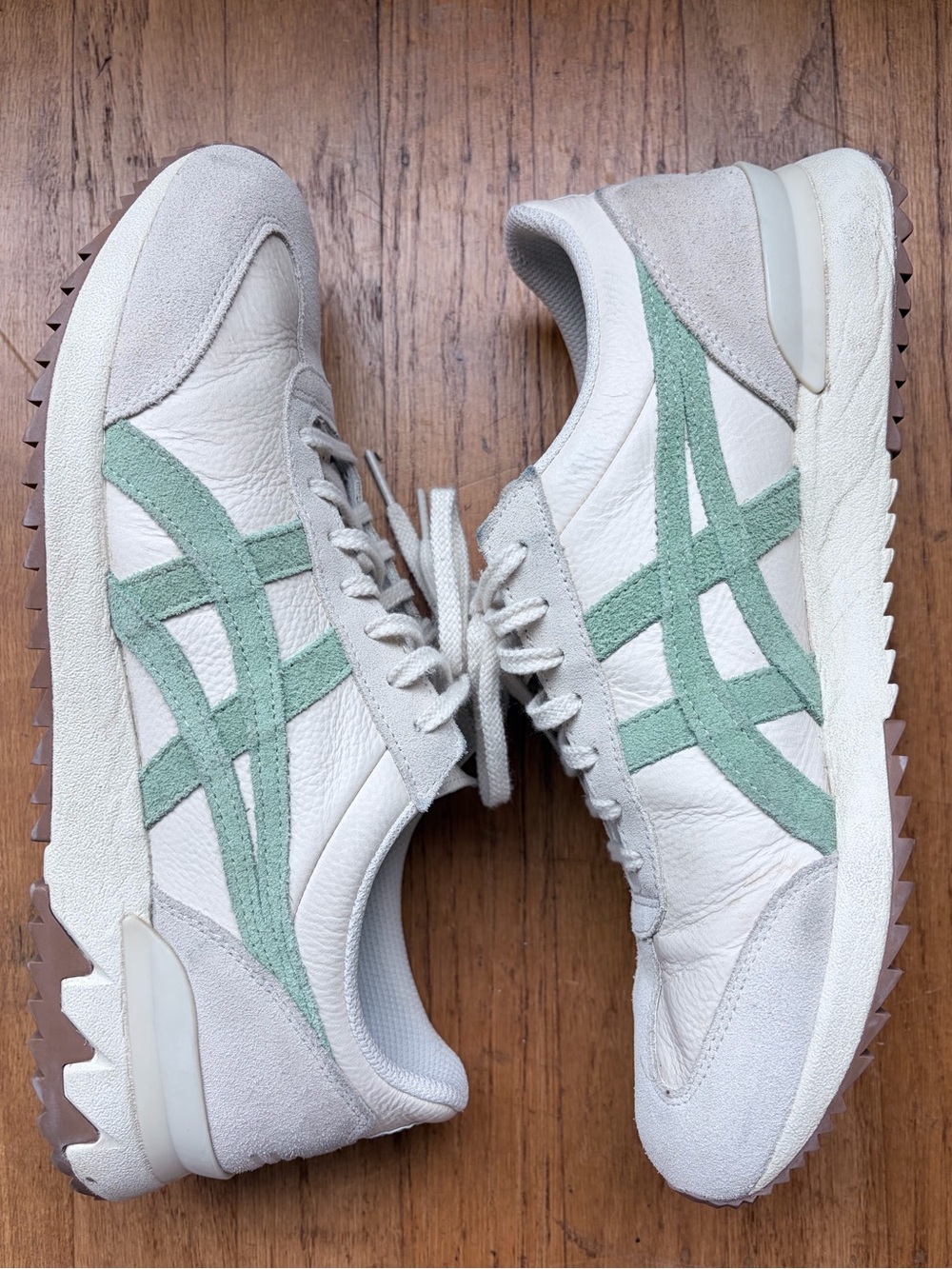 Men’s Onitsuka Tiger CALIFORNIA 78 EX: BIRCH/VERDIGRIS GREEN